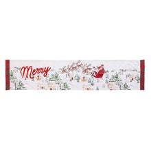 Santa Scene Table Runner