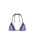 Maragogi Periwinkle Reversible Bikini Top