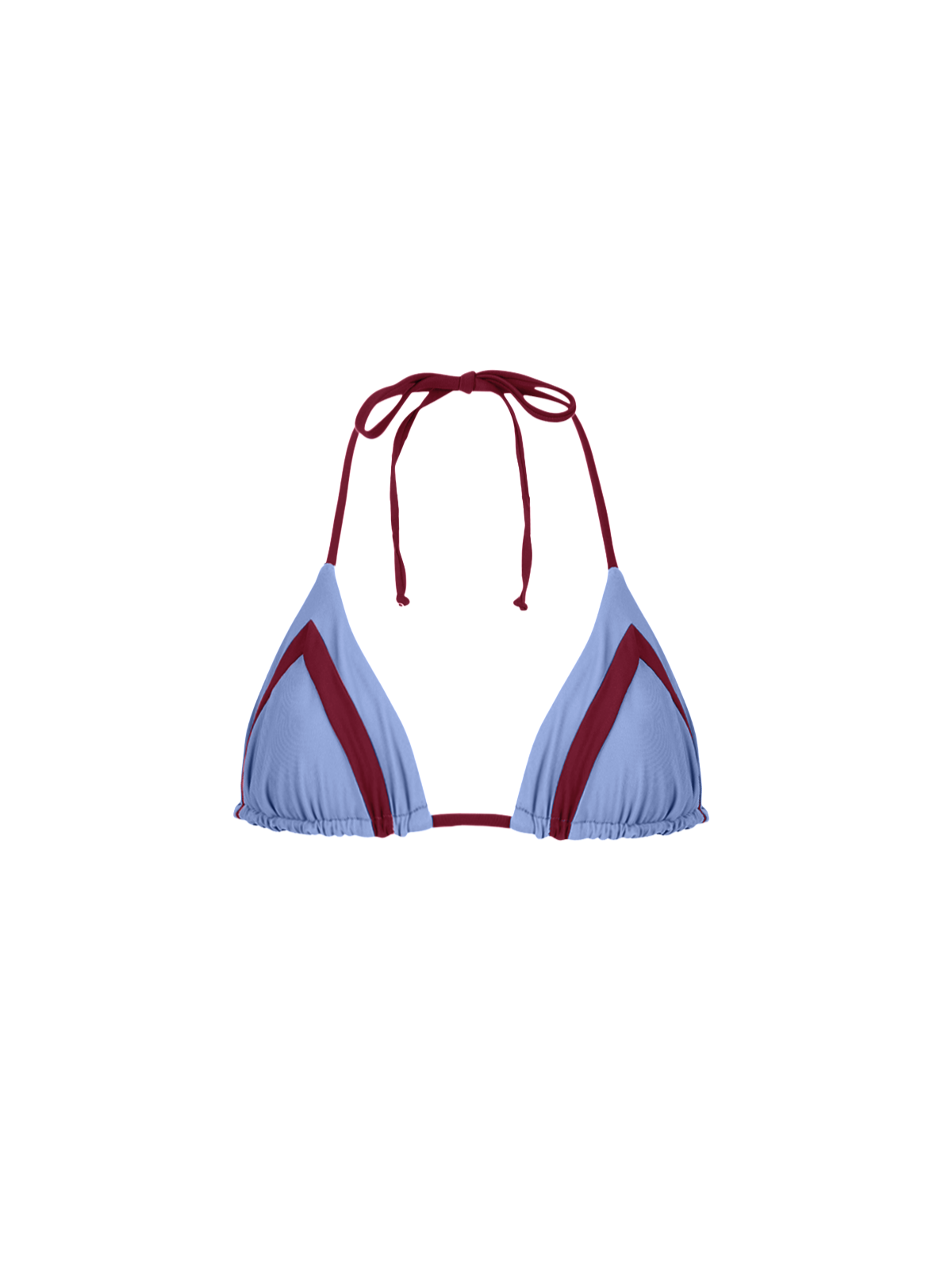 Maragogi Periwinkle Reversible Bikini Top