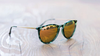 Slate Tort/Rose Gold Mary Janes Sunglasses