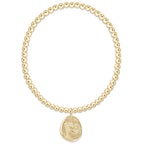 Classic Gold 3mm Inspire America Charm Bracelet