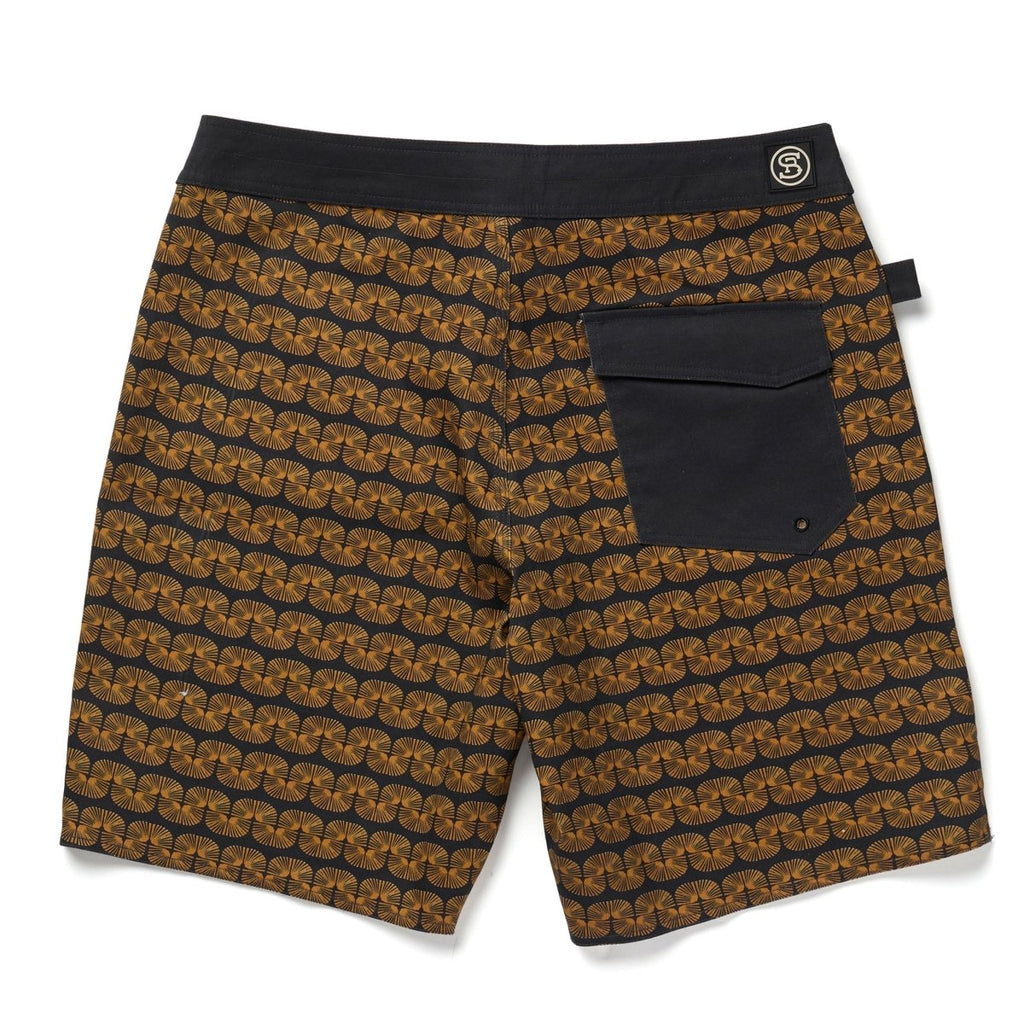 Goldmine Washed Black Boardshort