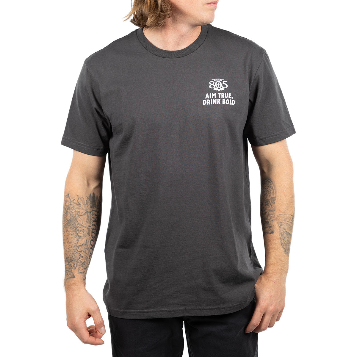 805 Premier Graphite Black Aim True Tee