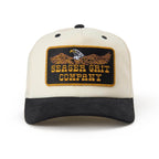 Big Rig Trucker Cream / Black Snapback
