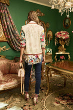 Bellezza Embroidered Ivory Floral Jacket