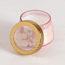 Luna Flower Small Pressed Floral Candle