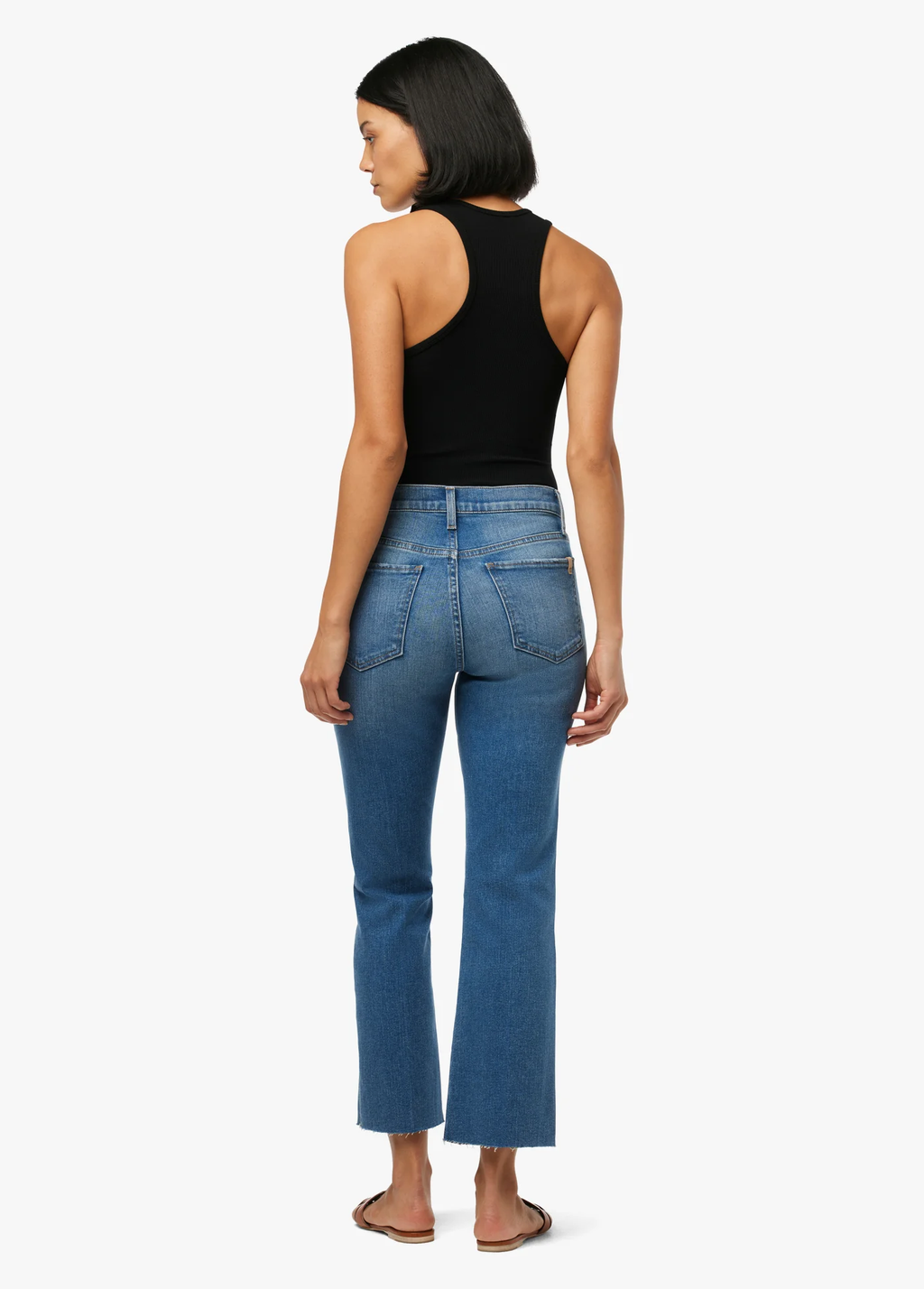 Callie Glimpse Crop Bootcut Jeans