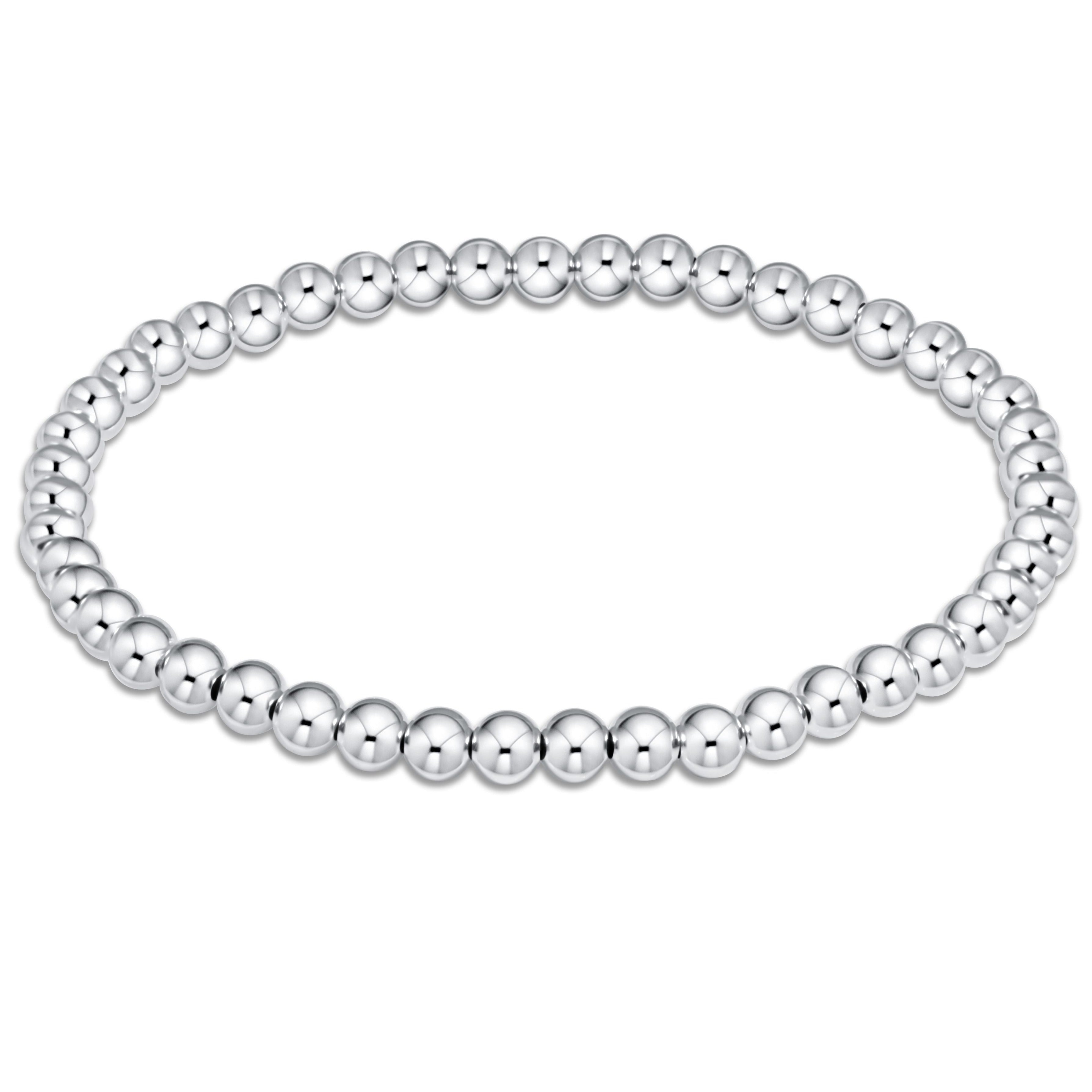 Classic Sterling Bead Bracelet