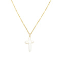 Freshwater pearl Cross Necklace