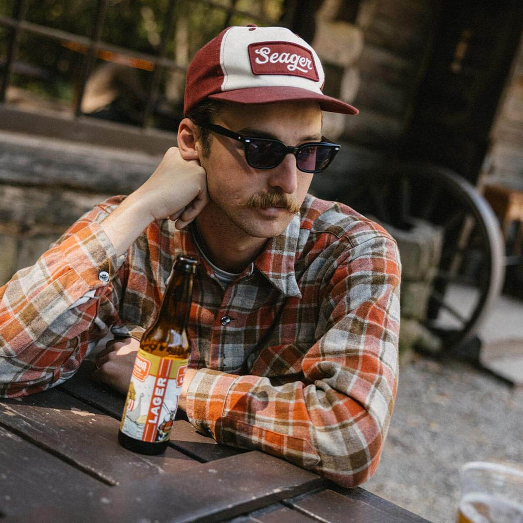 Uncle Bill Red Snapback