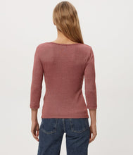 Angelina Shine V 3/4 Sleeve Tee