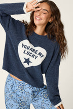 You Are My Lucky Star Snuggle Sweater