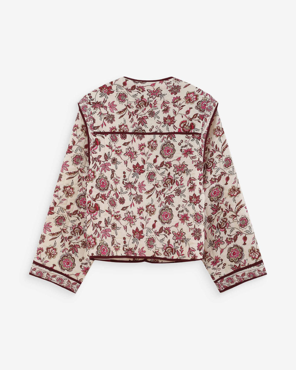 Vahina Floral Quilted Jacket