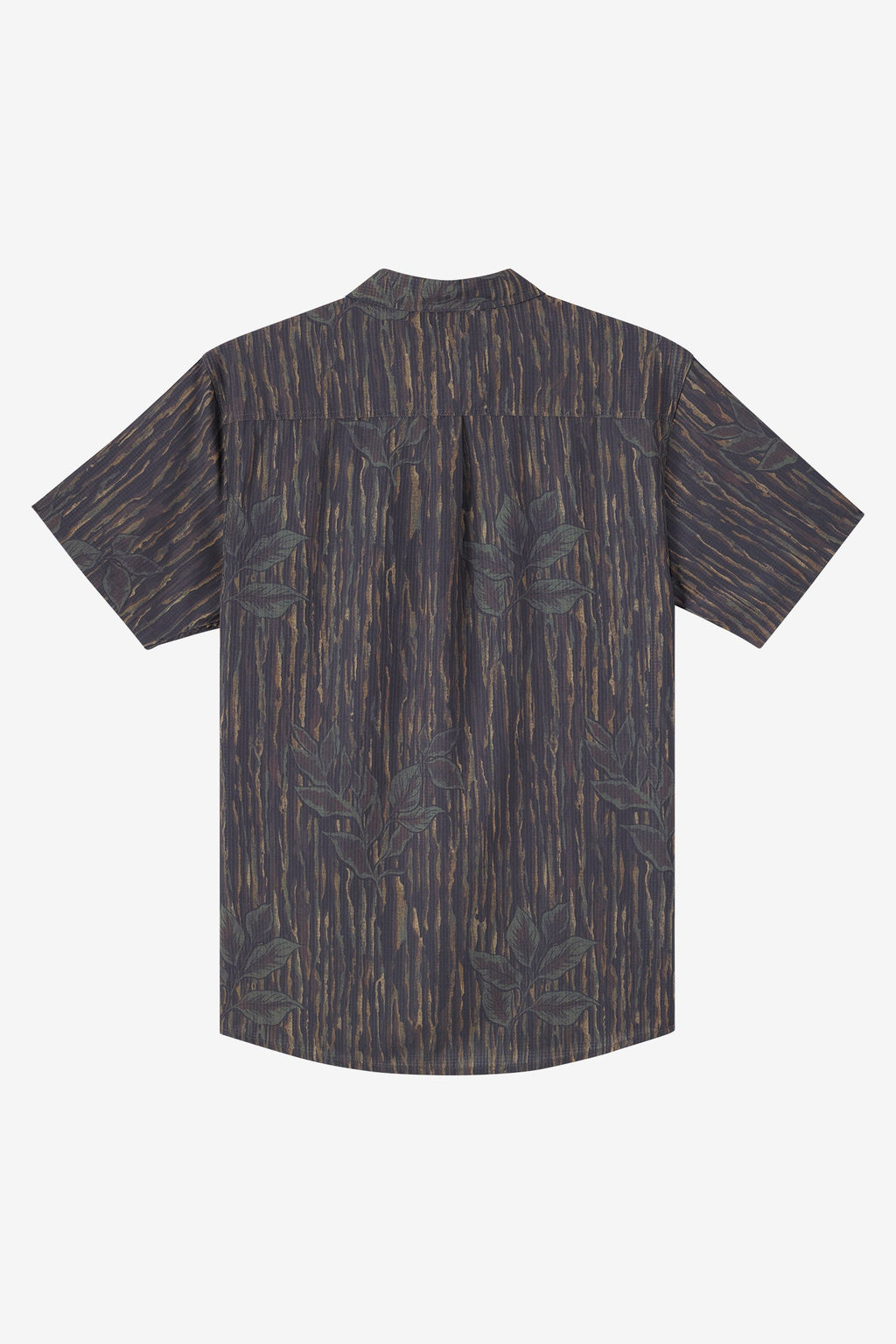 TRVLR Camo Perforated Button-Up Shirt