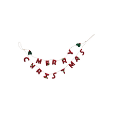 Felt Merry Christmas Garland