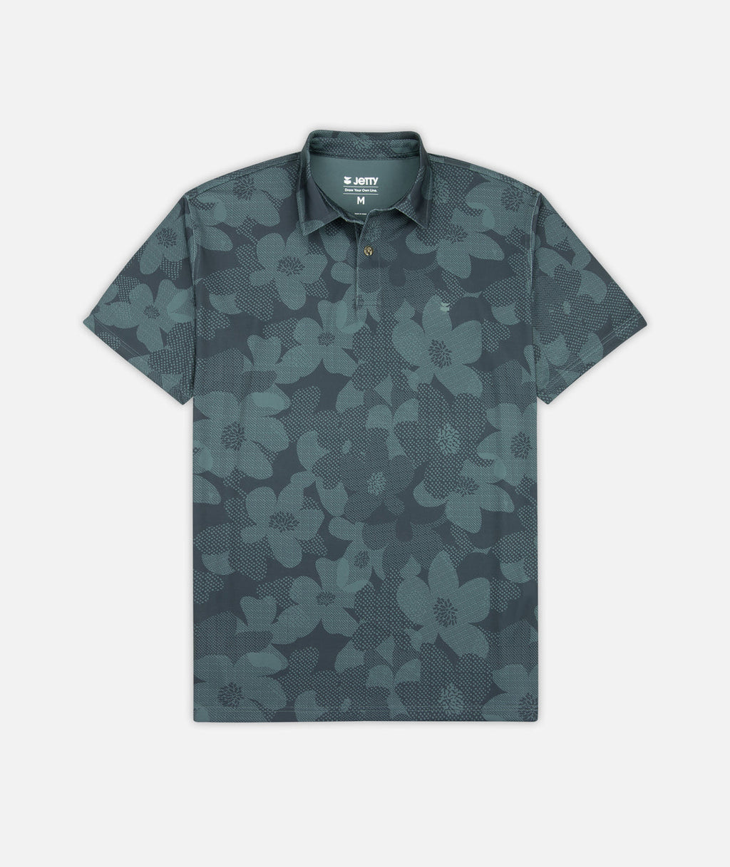 Bunker Atlantic Floral  Polo