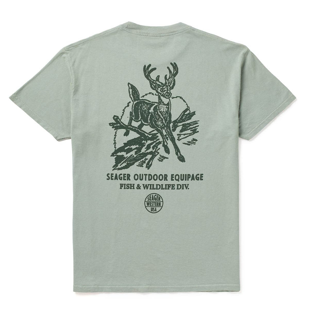 F & W Division Pigment Moss Premium Tee