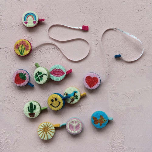 Beaded Mini Measuring Tape