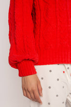 Forever Festive Cable Zip Sweater