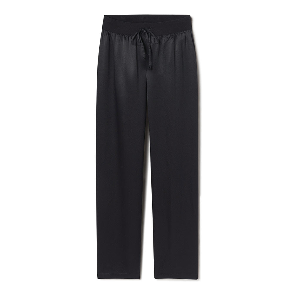Jolie Black Satin Pant