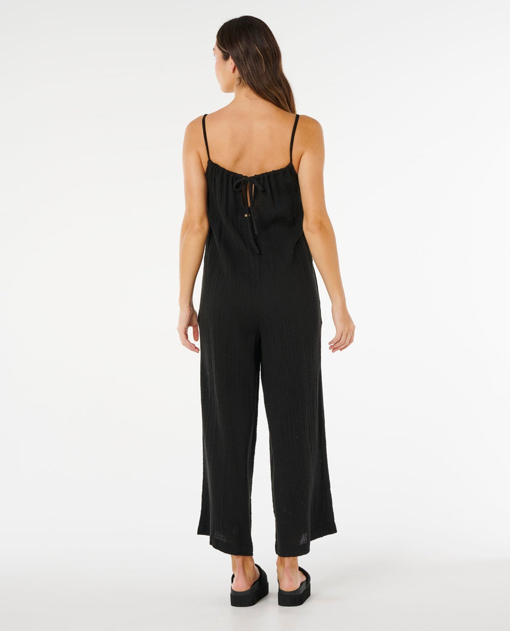 Premium Surf Black Jumpsuit