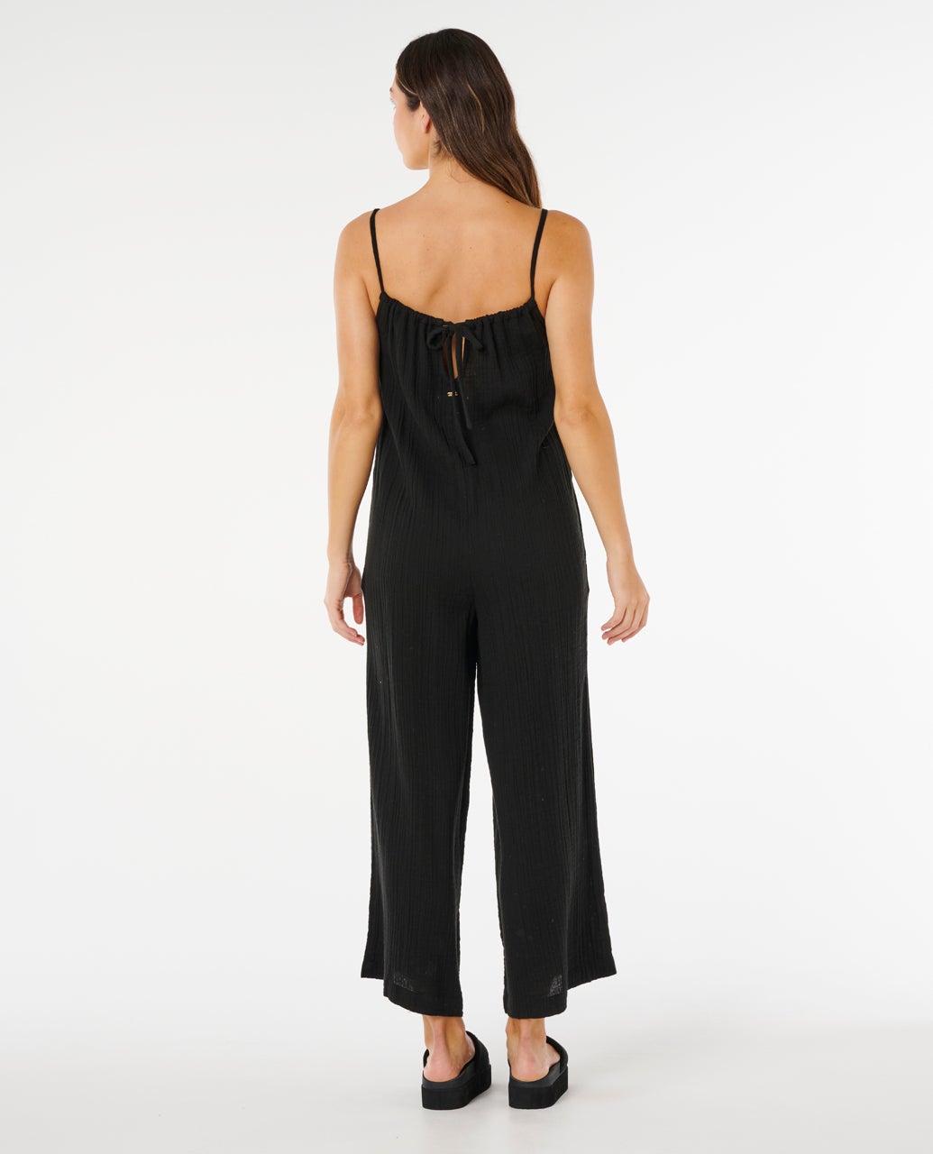 Premium Surf Black Jumpsuit