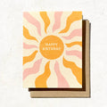 Boho Sun Birthday Card