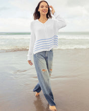 Sunrise Stripe Zip Hoodie Sweater