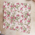 Sweet Pea Waffle-Knit Tea Towel