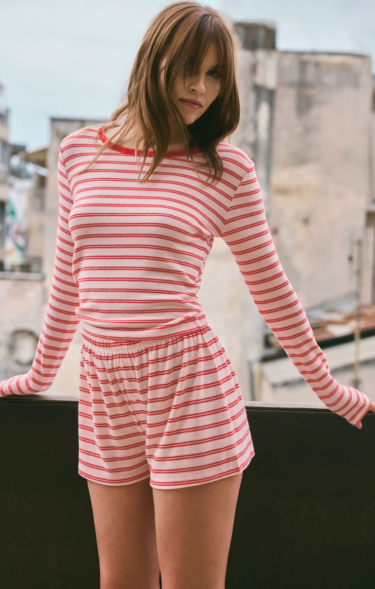 Night In Stripes PJ Top