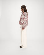 Vahina Floral Quilted Jacket