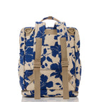 Salina Navy Tiny Stripe Le Bébé Backpack
