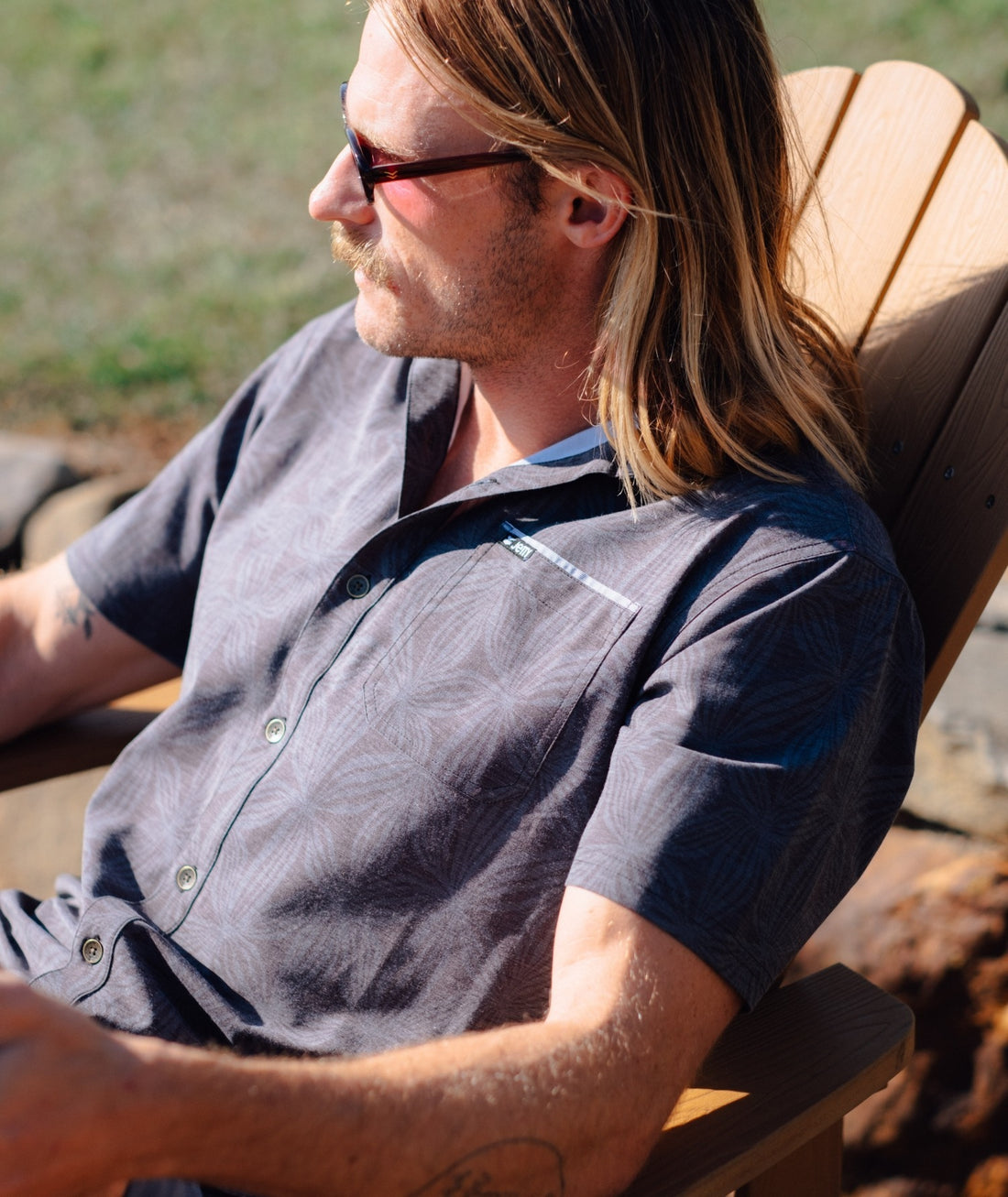 Garwood Black Button Up Shirt
