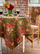 Bountiful Harvest Olive Tablecloth