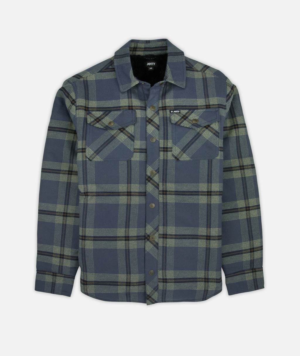 Indigo Sherpa Jacket