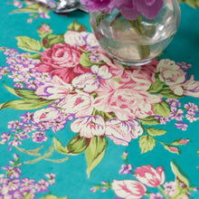 Blanche Aqua 54" x 54" Tablecloth