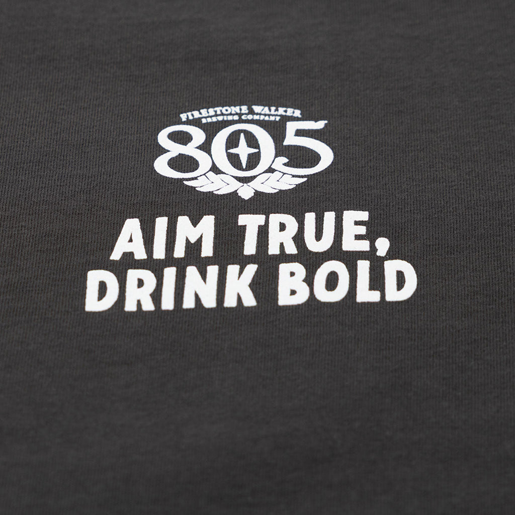 805 Premier Graphite Black Aim True Tee
