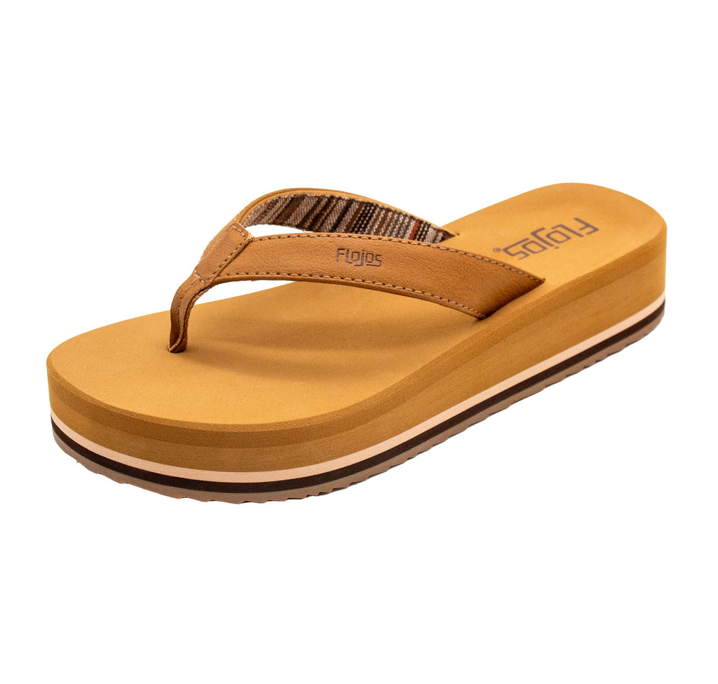 Sally Tan Platform Sandal