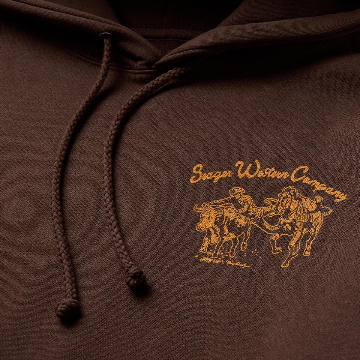 Los Rios Brown Hoodie