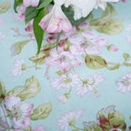 Apple Blossom Aqua 54" x 54" Tablecloth