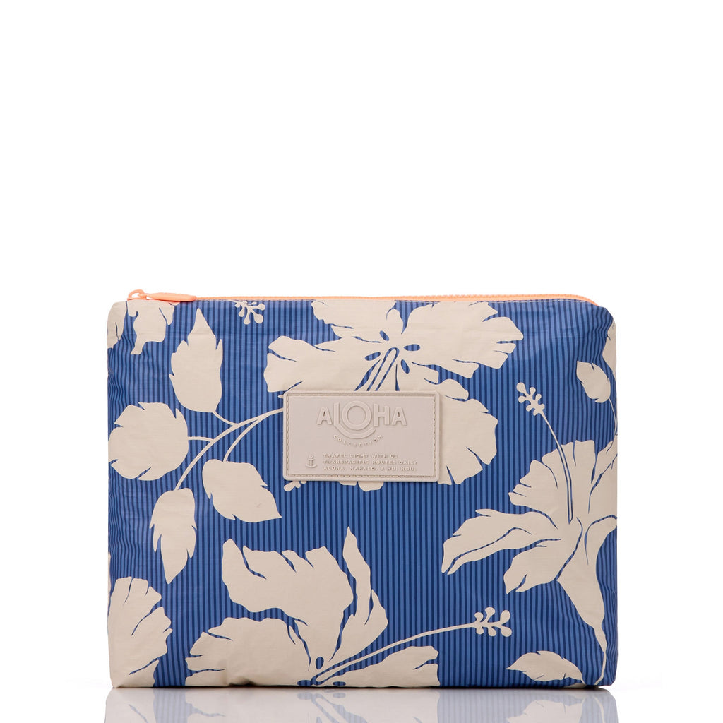 Salina Navy Tiny Stripe MID Pouch
