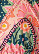 Blush Floral Alana Bikini Top