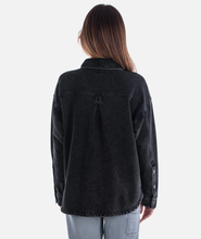 Eden Black Denim Shacket