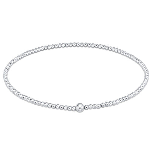Classic Sterling Bead Bangle