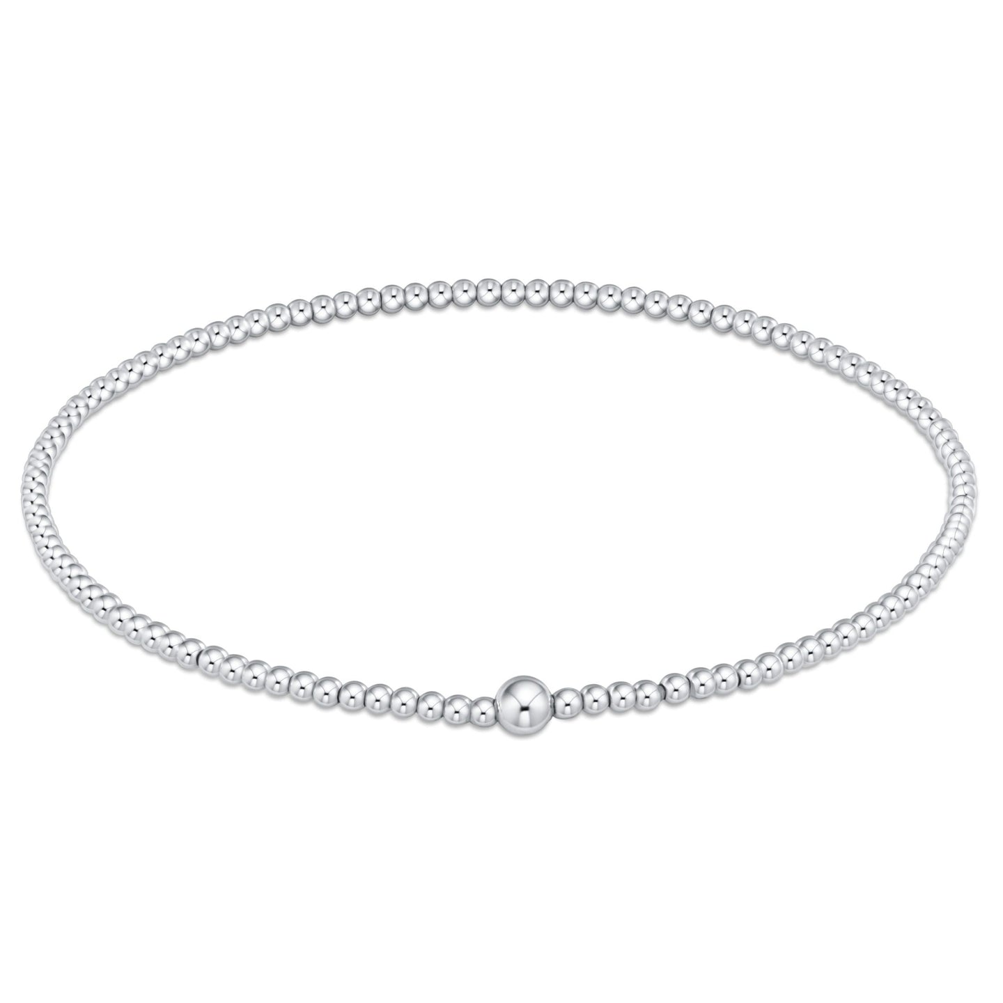 Classic Sterling Bead Bangle