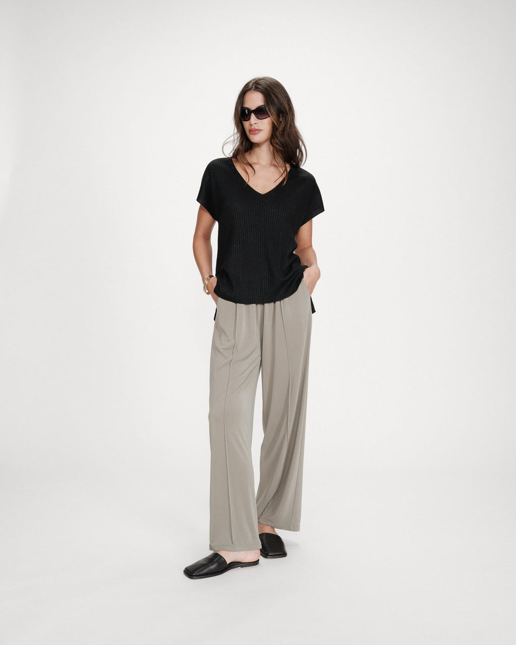 Vapor Shimmer Top
