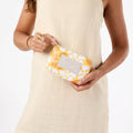 Funky Plumeria Honey MINI Pouch
