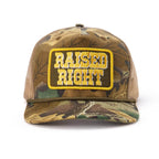 Raised Right Camo Snapback
