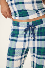 Cozy Life Plaid Thermal Velour Jogger