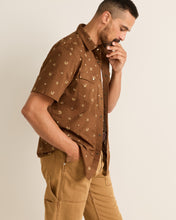 Laramie Brown Horseshoe Snap Shirt